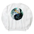 MUNE-KUNのMUNEクン アート 表裏プリント ヘビーウェイトスウェット 018 Heavyweight Crew Neck Sweatshirt