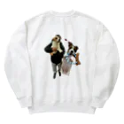 ぷるぷるのらっしゅ Heavyweight Crew Neck Sweatshirt