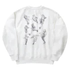 sports_musumeのサッカー女子 Heavyweight Crew Neck Sweatshirt