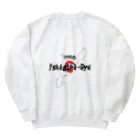 blue-birdの石垣牛 Heavyweight Crew Neck Sweatshirt