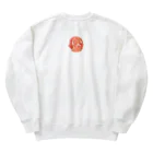 tomom_showのかわいいロゴ Heavyweight Crew Neck Sweatshirt