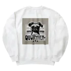 Urban pawsのパグチワワ「Pawsitively Quirky」 Heavyweight Crew Neck Sweatshirt