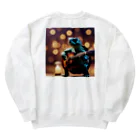 Mako Goodsのギター好きな亀たん Heavyweight Crew Neck Sweatshirt