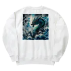 gariz0のCool dragon Heavyweight Crew Neck Sweatshirt