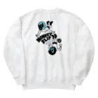 LUCHAの(バックプリント)MONKEY FLIP Heavyweight Crew Neck Sweatshirt