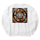 curry&shymeのステンド結晶 Heavyweight Crew Neck Sweatshirt