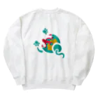 metagaimonの逃走チュウ Heavyweight Crew Neck Sweatshirt