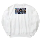 電気柴はAndroidの夢を見るか？のcybernetic transformation Heavyweight Crew Neck Sweatshirt