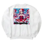 boboboboboの生成ボタンをタップすると・・・（冬２） Heavyweight Crew Neck Sweatshirt