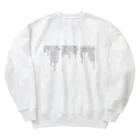 ねむりのユテコ 🍞×5 🐟×2 工房の十戒・主の祈り・使徒信条 (縦書き1段組) Heavyweight Crew Neck Sweatshirt