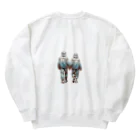 ケタケタの店の2人の休日デート Heavyweight Crew Neck Sweatshirt