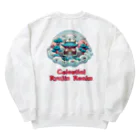 大江戸花火祭りのCelestial Ryujin Realm～天上の龍神領域 Heavyweight Crew Neck Sweatshirt