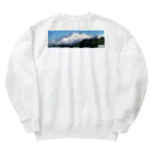 ReallyCoolMamoruの秋田鳥海山_AkitaChoukaisan Heavyweight Crew Neck Sweatshirt