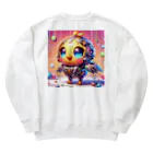 きっとカワイイ何でも図鑑の歯車のひよこ Heavyweight Crew Neck Sweatshirt