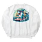 風来のSharkなヤツ!! Heavyweight Crew Neck Sweatshirt