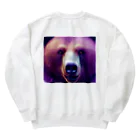 kumanekosanndaisukiのくまくまくまくまくま Heavyweight Crew Neck Sweatshirt