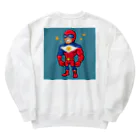 happiness_shopの２０２４　フィリピンキャラの決定版 Heavyweight Crew Neck Sweatshirt