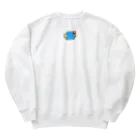 tsukino-utenaのもの凄く怒っているのに全然怖くないウサギさん Heavyweight Crew Neck Sweatshirt