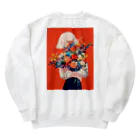 AQUAMETAVERSEの花束をあなたに　Hime  2530 Heavyweight Crew Neck Sweatshirt