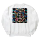 白ティー専門店の白Tシャツ　バーバーショップイメージ Heavyweight Crew Neck Sweatshirt