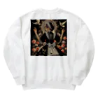 ミレーナのメイド黒 Heavyweight Crew Neck Sweatshirt