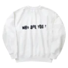 clumsyのwho are you? Heavyweight Crew Neck Sweatshirt