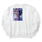 AQUAMETAVERSEのブルーの宝石を身につけて　ラフルール　1859 Heavyweight Crew Neck Sweatshirt