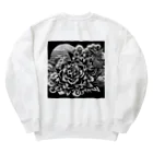 tooeの和華日　黒 Heavyweight Crew Neck Sweatshirt