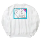 ONPu.ARTのCats ＆ Window Heavyweight Crew Neck Sweatshirt