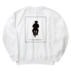 Ｒさんちのじじーの背中は語る Heavyweight Crew Neck Sweatshirt