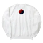 shoxxの赤青転生オーラ集中 Heavyweight Crew Neck Sweatshirt