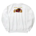 JoyfulMomentsCraftsの黄金とポテト ー Golden and Potato ー Heavyweight Crew Neck Sweatshirt