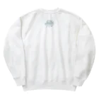 綾錦工房 りこりすの三味線 -雪月花-【月下美人】 Heavyweight Crew Neck Sweatshirt