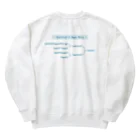じゅんまい商店のAIYAMANIA　〜好きな酒米は愛山です♡〜 Ver. 2.0【Blue】 Heavyweight Crew Neck Sweatshirt