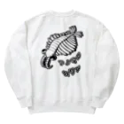 LalaHangeulのアノマロカリス　にほんご(バックプリント) Heavyweight Crew Neck Sweatshirt