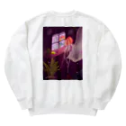 aosansyoの接続するアカクラゲ Just open the window(s) Heavyweight Crew Neck Sweatshirt