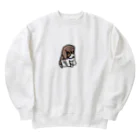 ハチワレのビーグル　 Heavyweight Crew Neck Sweatshirt