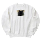 ニャンコの秘密基地のみみちゃん Heavyweight Crew Neck Sweatshirt