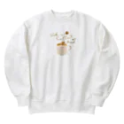 kiki25のcoffee time （コーヒータイム） Heavyweight Crew Neck Sweatshirt