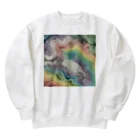 あゆのしおやきのわたあめ Heavyweight Crew Neck Sweatshirt