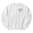 sleepy puppyのかわいい犬 Heavyweight Crew Neck Sweatshirt