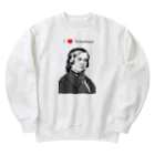 Takapi LaboratoryのSchumann シューマン先生 Heavyweight Crew Neck Sweatshirt