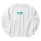 そとから小樽のティ○ァニーコラボ限定シュプ○ーム風 Heavyweight Crew Neck Sweatshirt