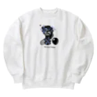 海水-umimiz-のWe'll be happy Heavyweight Crew Neck Sweatshirt