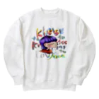 Divina AmoR-ART-のKiss you design  Heavyweight Crew Neck Sweatshirt