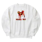 onehappinessのいちご　柴犬 Heavyweight Crew Neck Sweatshirt