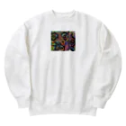 ゆっきゃーな👼の宇宙人にさらわれるう〜 Heavyweight Crew Neck Sweatshirt