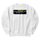 nekousagi*∩..∩の車下のみーちゃん🚗💨 Heavyweight Crew Neck Sweatshirt