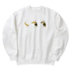 イニミニ×マートのバナナ→オニオオハシ Heavyweight Crew Neck Sweatshirt