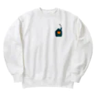 e r i k u r i nの　野良犬サウナ〜 Heavyweight Crew Neck Sweatshirt